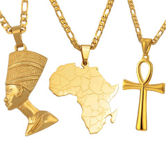 NILE KEY (ANKH) NECKLACE - 18K GOLD PLATED